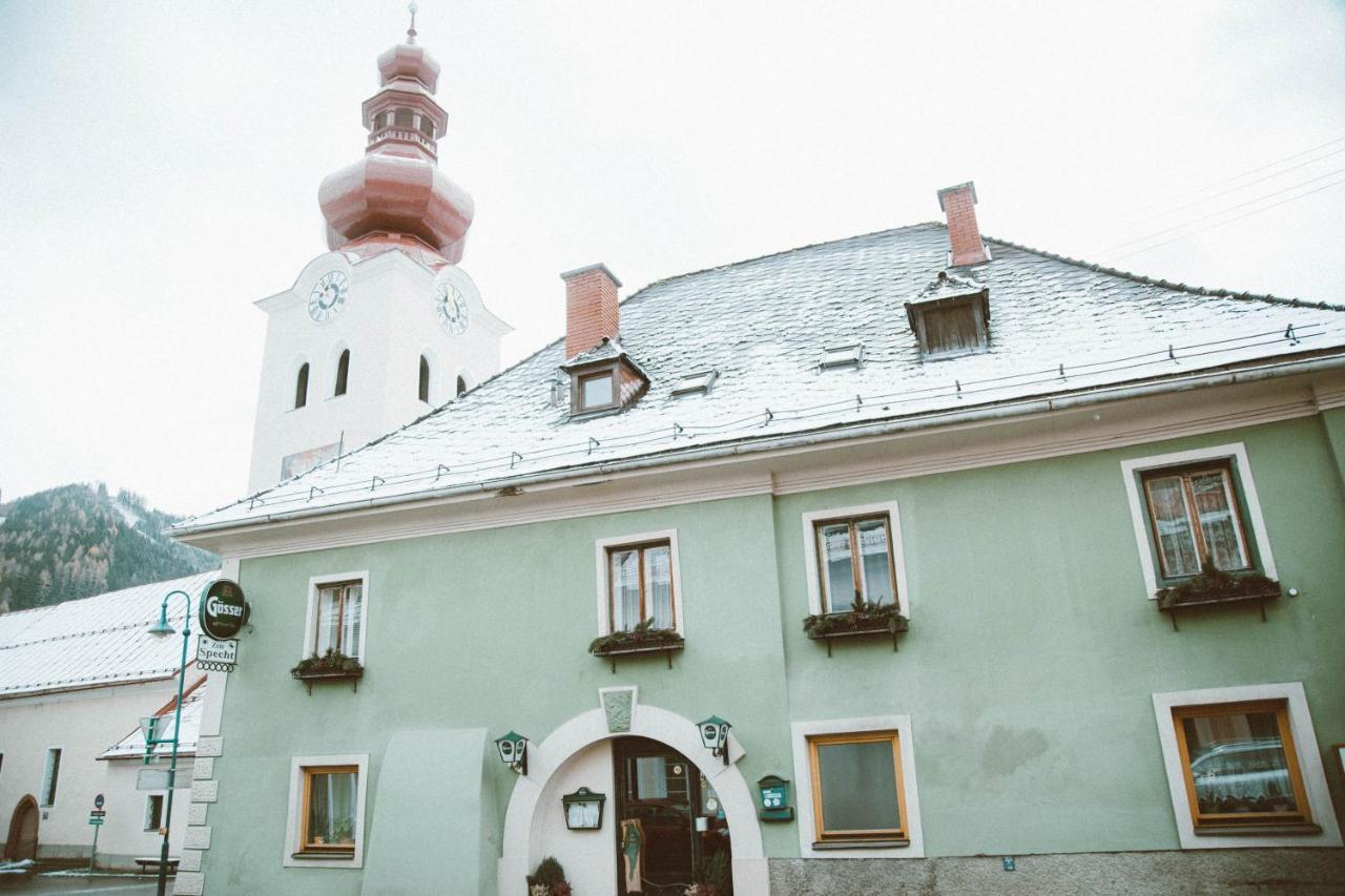Gasthof Zum Gruenen Specht Oberzeiring Exterior photo