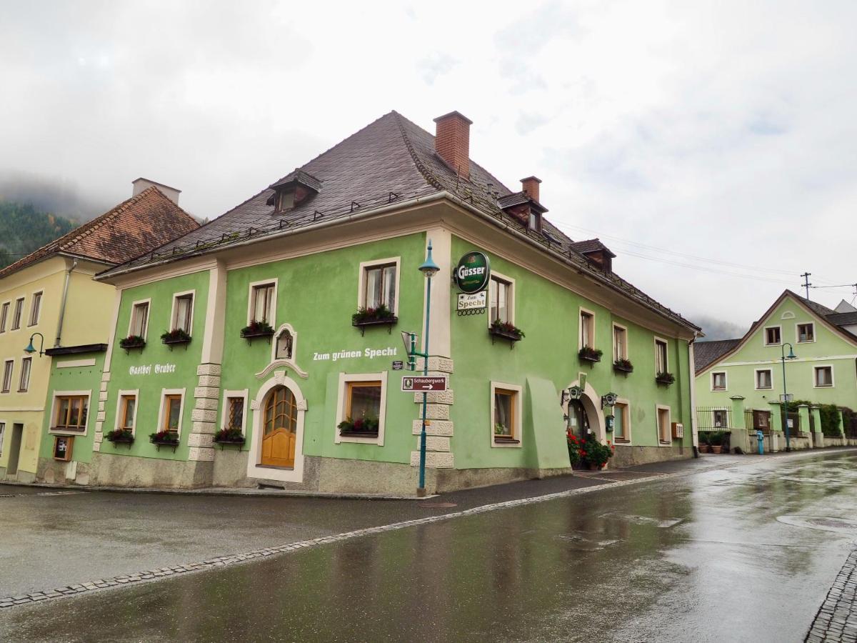 Gasthof Zum Gruenen Specht Oberzeiring Exterior photo